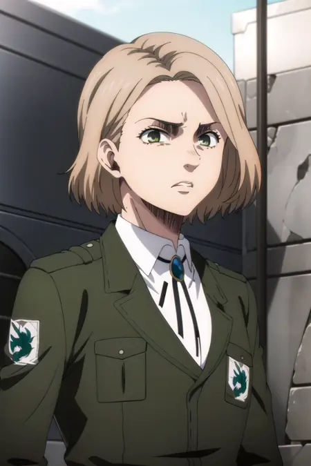 Hitch Dreyse - Attack on Titan Season 4 - ヒッチ・ドリス