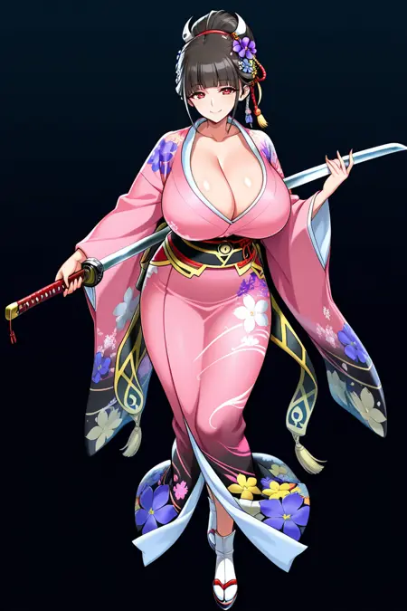 Kunoichi enrai | last origin by neromashin (Pony)