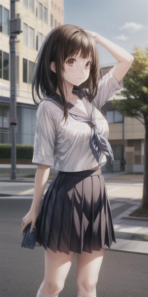 Chitanda Eru 千反田える / Hyouka image by SarunStudios