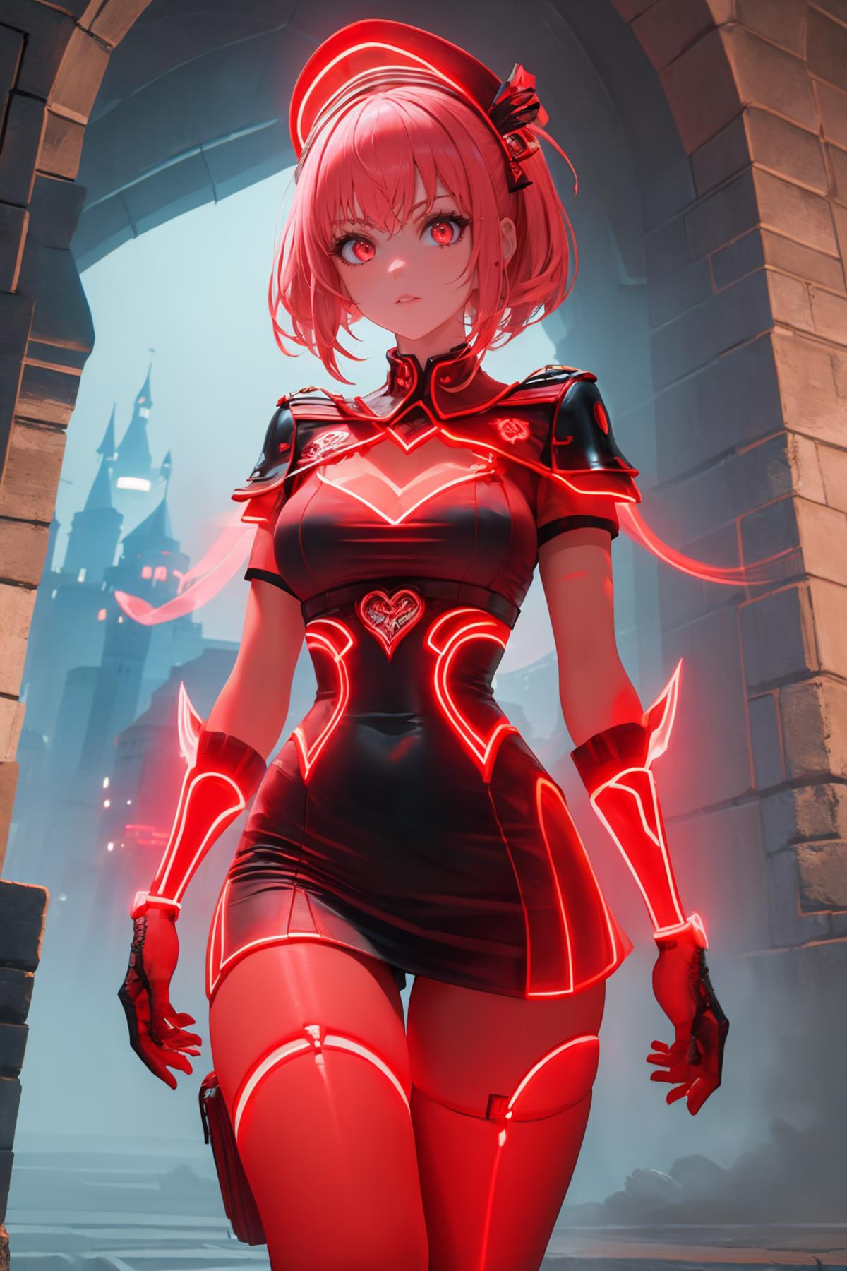 Red Neon (Style) LoRA image by richyrich515