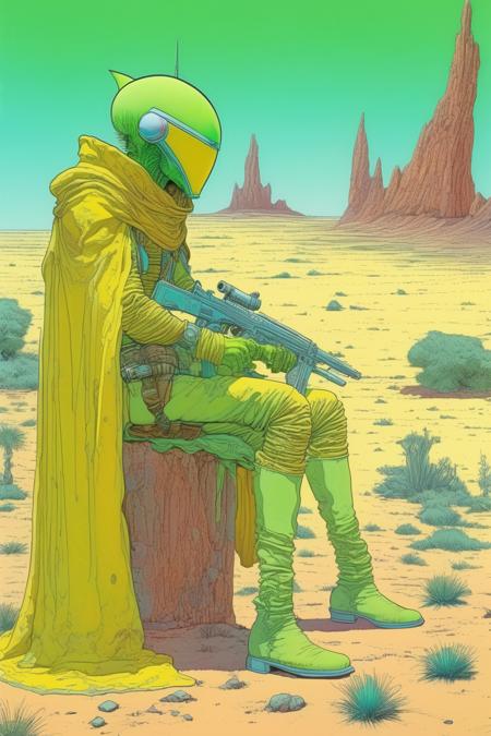 Moebius (Jean Giraud) Style SD XL