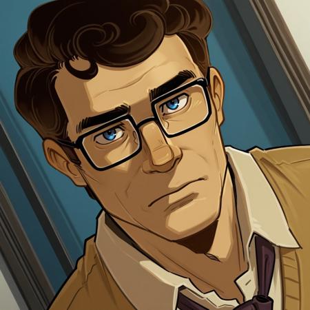 FNAF || Edwin Murray (Illustration) V1