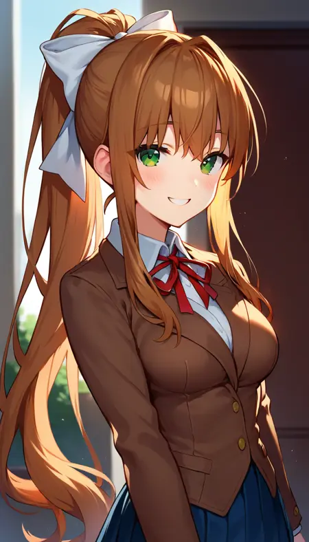 莫妮卡-心跳文学部(Monika-Doki Doki Literature Club)
