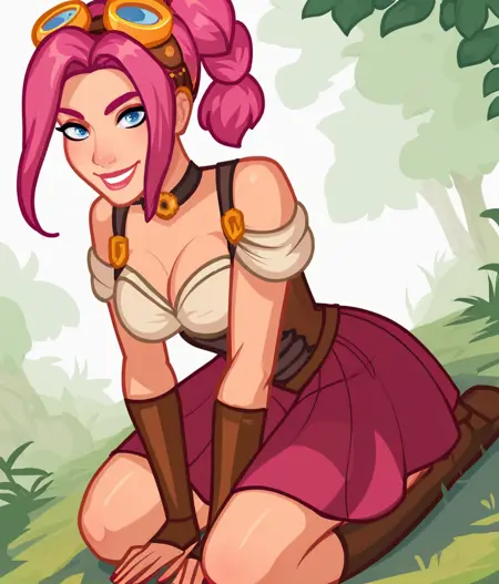 Steamy Julia (from Telegram sticker set)