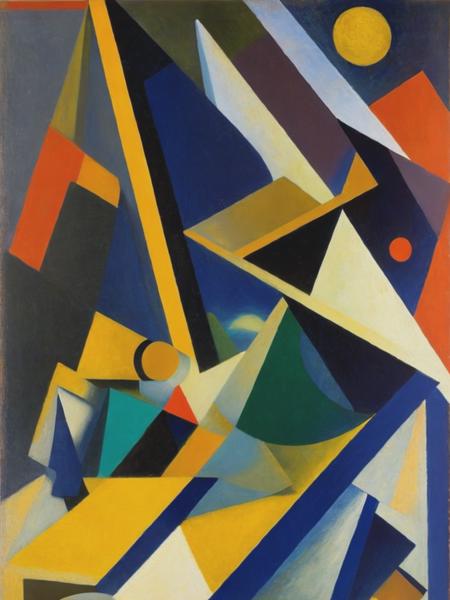 <lyco:NataliaGoncharova:1.0> Albert Gleizes