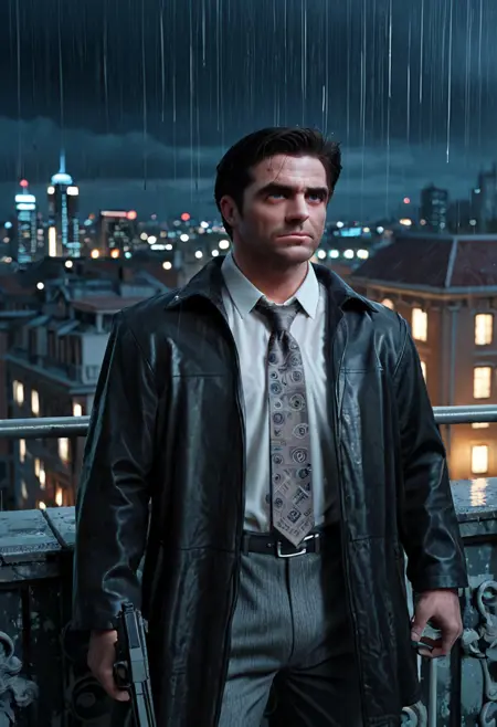 Max Payne 2 Characters: Max Payne, Mona Sax, Vladimir Lem, Vinnie Gognitti