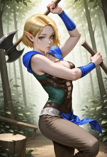 Advanced Elf Worker - Spellforce : The Order of Dawn