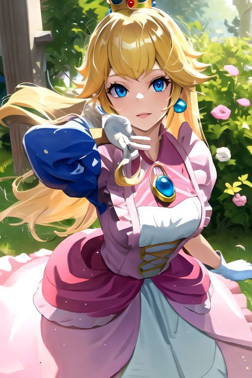 Princess Peach & Swordfighter Peach (Princess Peach Showtime) (Super Mario) image by TK31