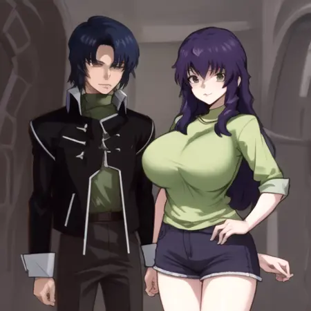 Athrun Zala x Caridad Yamato (Gundam SEED)
