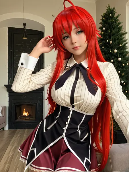 Rias Gremory Realistic Illustrious