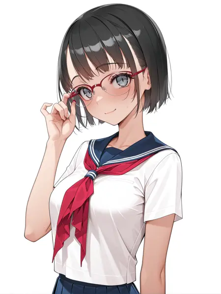 【Illustrious】書記 (secretary) (Murakami Suigun)