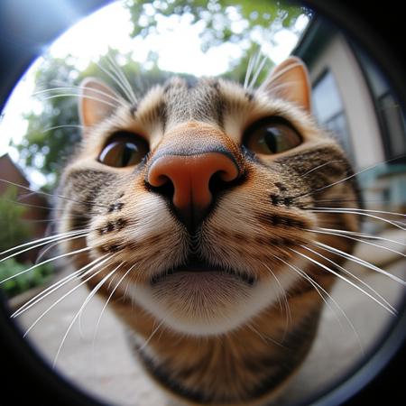 style of cat fisheye