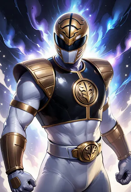 White Ranger (Mighty Morphing Power Rangers) [ZIT & Illustrious]
