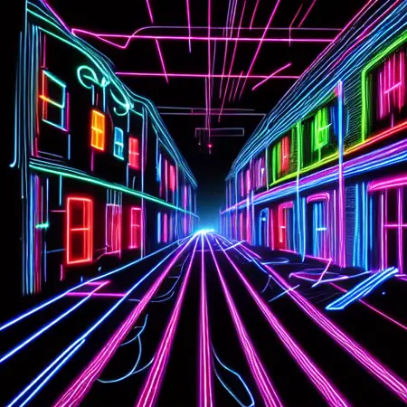 the neon world