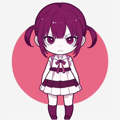 monogatari style(cute)/物语系列风格2 image by Aowrow