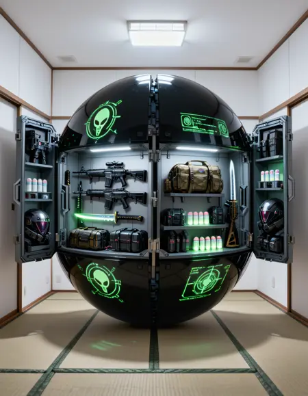 GANTZ black sphere pony