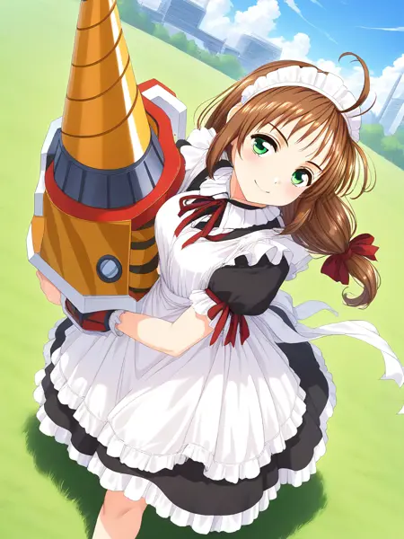 なみ illustrious/Pony Nami (Drill Shoujo Spiral Nami)