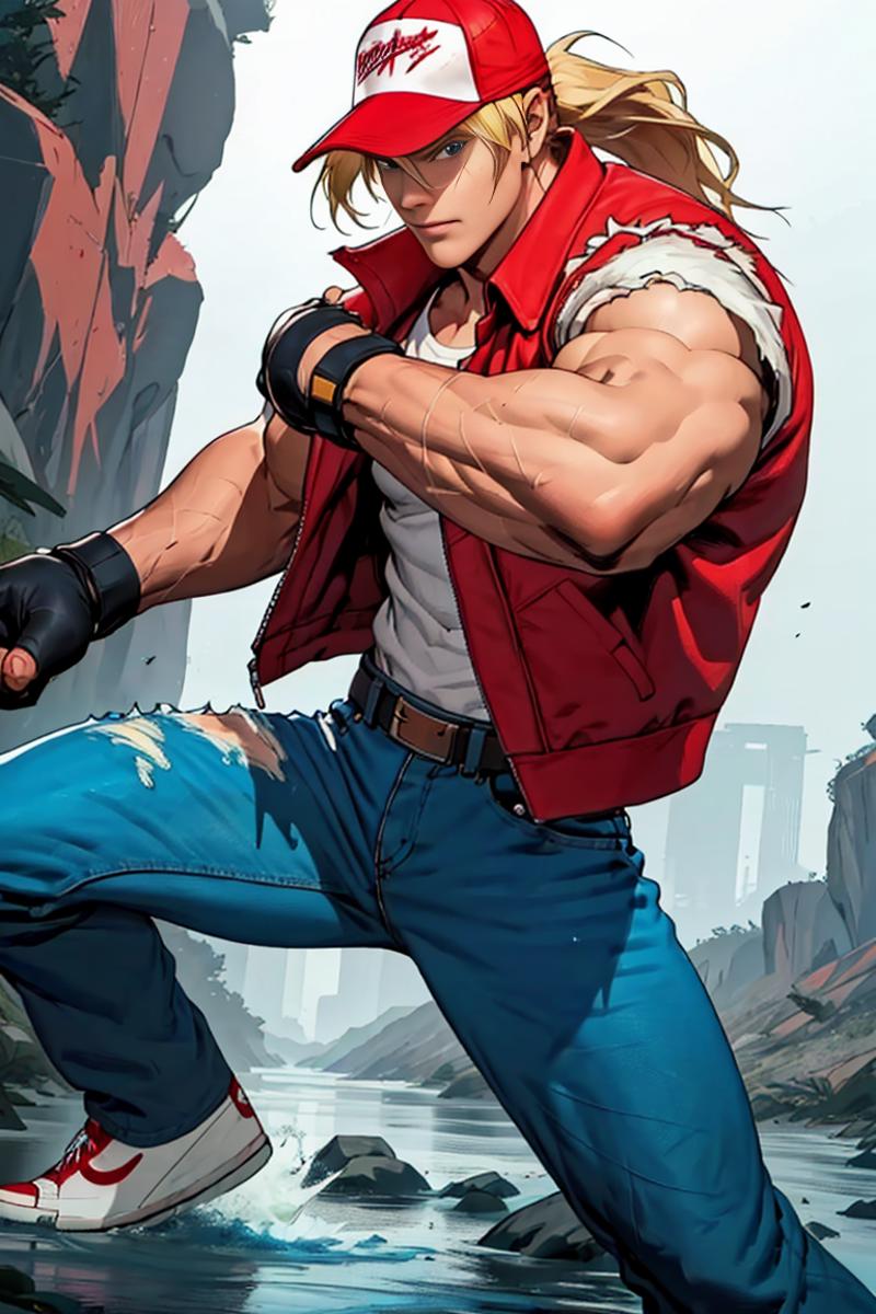 Terry Bogard (The King of Fighters) LoRA image by DoctorStasis