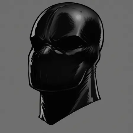 BLACK MURDER MASK X666