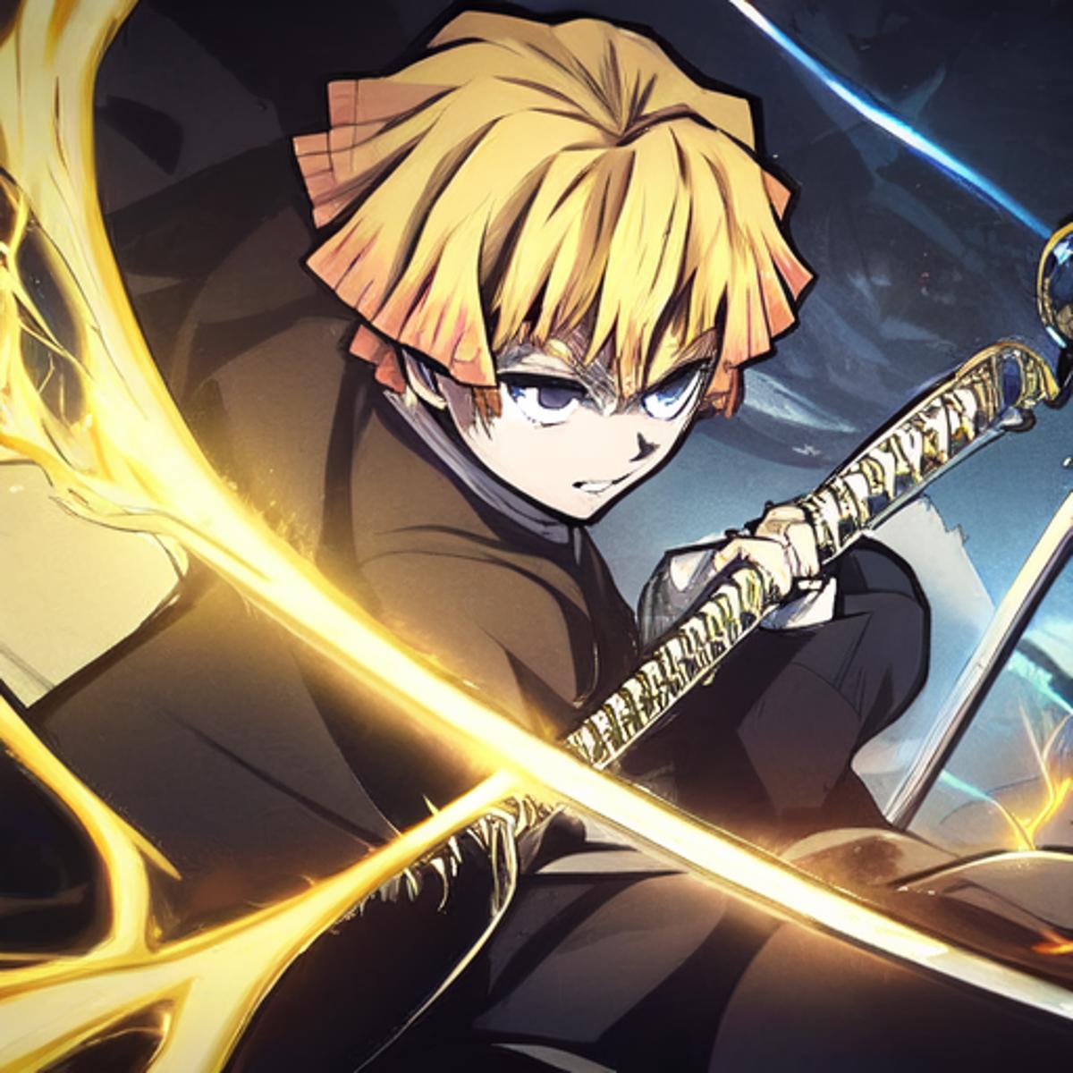 Zenitsu - Demonslayer/Kimetsu no yaiba - v1.0 | Stable Diffusion LoRA