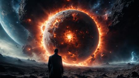 hyperrealistic mixed media image of unimaginable incomprehensible cosmic terror ripping apart space and time, stunning 3 d render inspired art by greg rutkowski and xiang duan and thomas eakes, hp lovecraft, masterpiece, best quality, photograph, dreamlike, face focus, intricate details, sharp focus, photography, photorealism, photorealistic, 8k, soft focus, volumetric light, (****), eldritch,(intricate details), (hyperdetailed), 8k hdr, high detailed, lot of details, high quality, soft cinematic light, dramatic atmosphere, atmospheric perspective, (grim dark sci-fi fantasy), action packed, explosions, violence, blood, chaos, chaotic, destruction