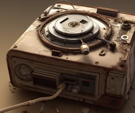 Old Broken Electronics