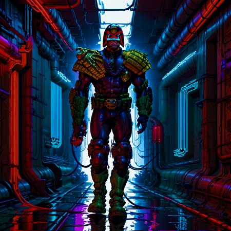 Judge Dredd Comic Style (SDXL) Judge Dredd Comic Style (SDXL)