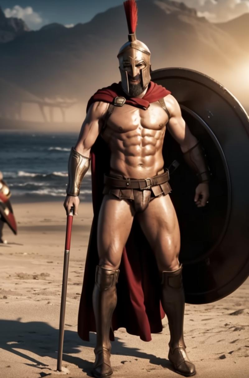 【KK_REAL】King Leonidas | 300 Spartans | Gerard James Butler image by Kisaku_KK77