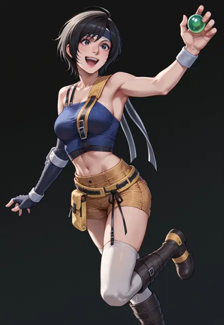 Yuffie Kisaragi - Dirge of Cerberus: Final Fantasy VII