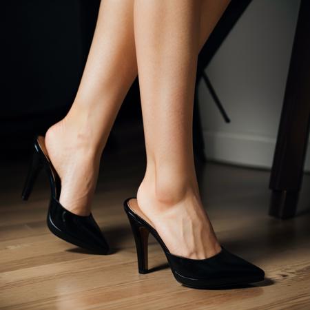 (high heel mules, pointy tip, closed toe:1.2), <lora:hh:0.7>,  best quality, vintage, classy, elegant pattern, 3 d render, high quality, trending on artstation, octane render, uplight, 4 k, 8 k, hd, sharp focus, octane render, trending on artstation, artstationHD, artstationHQ