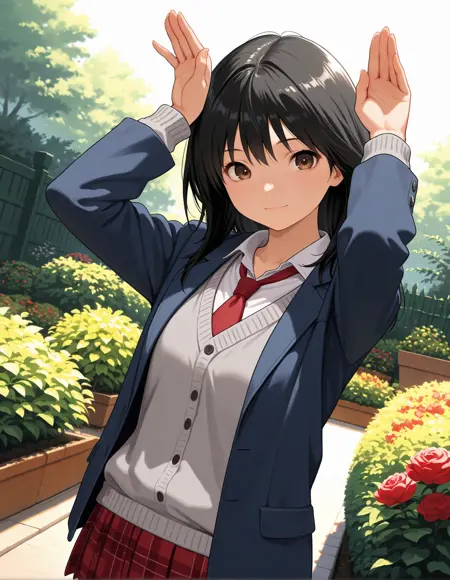 [IL/Pony/SD1] Misaki Yamamoto (Hatsukoi Limited) | 山本 岬 (初恋限定。)