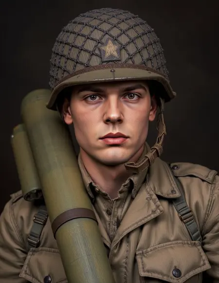 U.S.Infantry in WW II /  第二次大戦のアメリカ軍歩兵