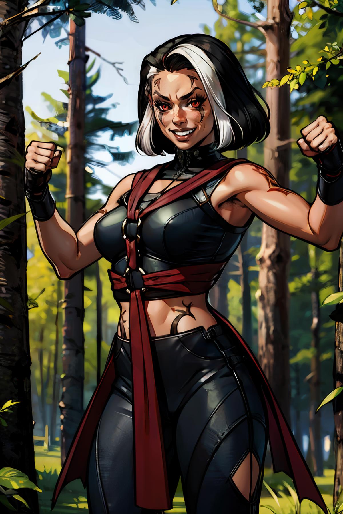 Sareena - Mortal Kombat (MK1) image by wikkitikki
