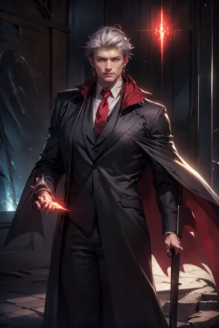 Edwin Black - realistic/2.5D (Taimanin Asagi villian) エドウィン・ブラック