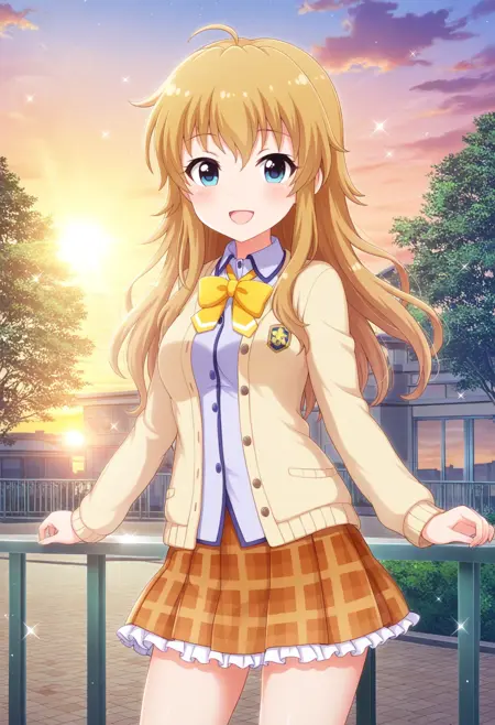 Amano Nozomi Battle Girl High School NoobAi