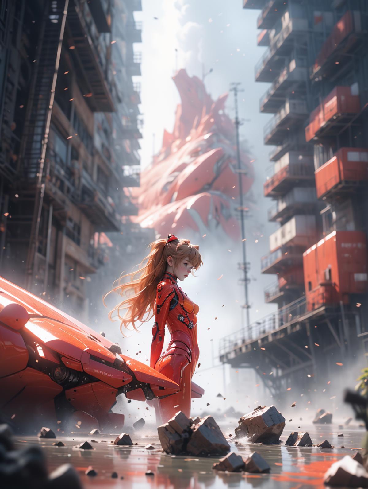 绪儿-明日香 Asuka Langley Soryu image by nuaion