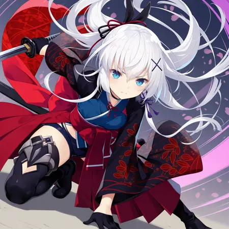 Suzakuin Momiji (朱雀院红叶) | Akatsuki Yureru Koi Akari (红月摇曳的恋之星火) | NoobAI