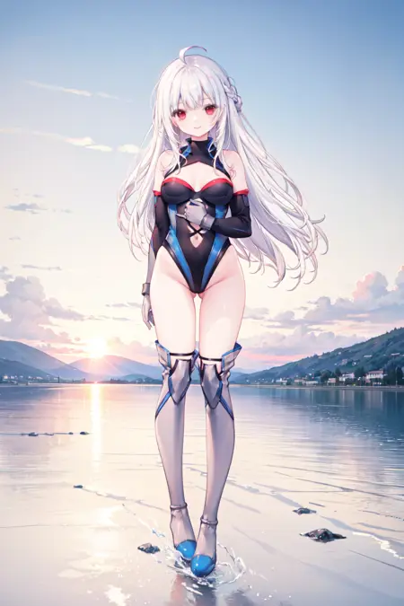 [costume][cosplay]Fierute leotard from ensemble otome game/音符社少女之剑 菲露特紧身衣