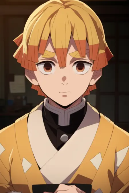 Agatsuma Zenitsu  | Kimetsu no Yaiba / Demon Slayer | SD1