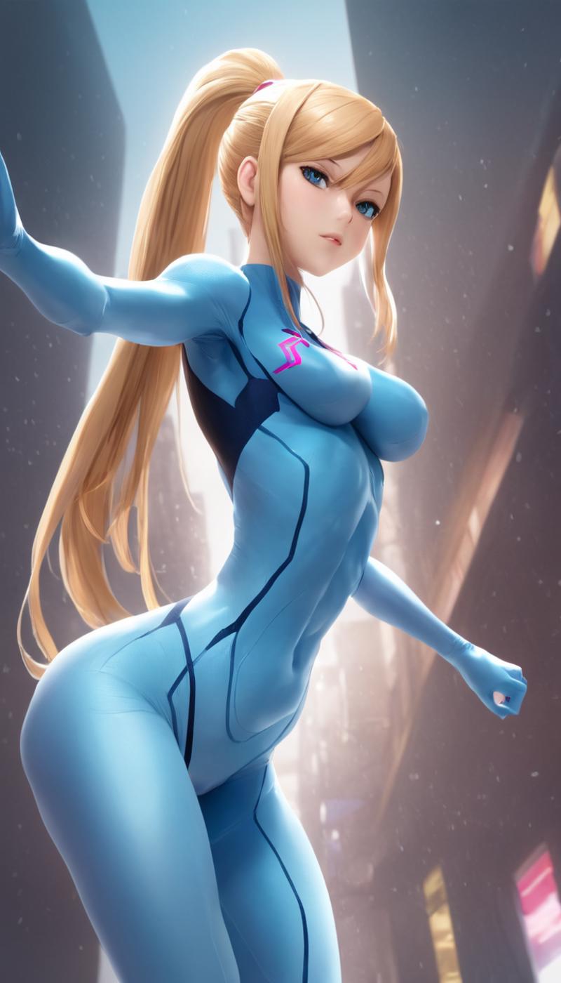 Samus Aran [Metroid] LoRA XL image by Hevok