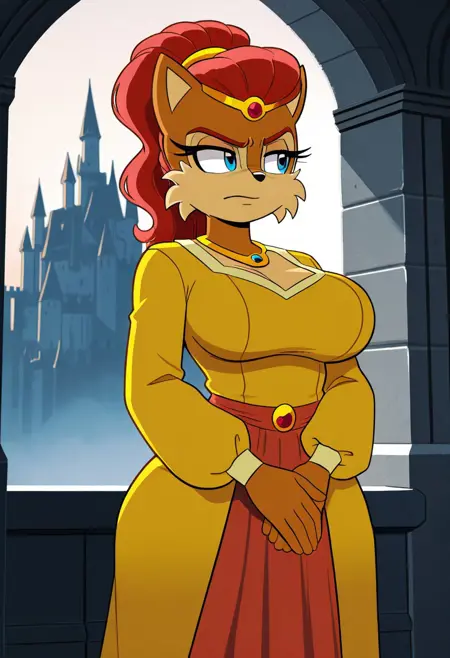 Alicia Acorn - Sonic Archie Comics