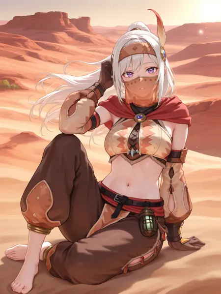 Monster Hunter - Kulu-Ya-Ku Armor (クルル装備) illustrious / ponyXL