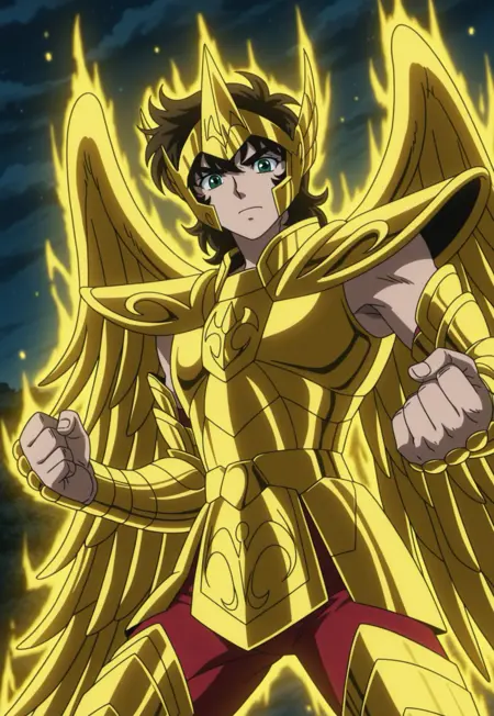 Sagittarius Aiolos | Saint Seiya Soul of Gold Illustrious XL