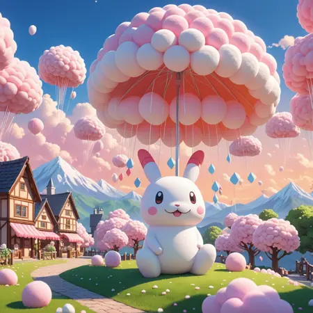 The world marshmallows