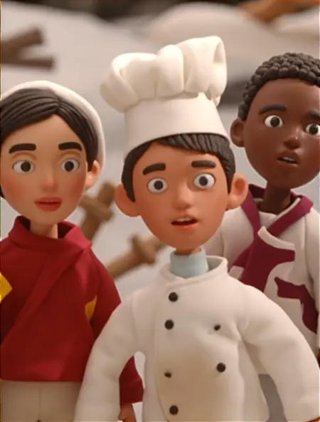 Qwen_Stop motion animation style _ Clay Doll