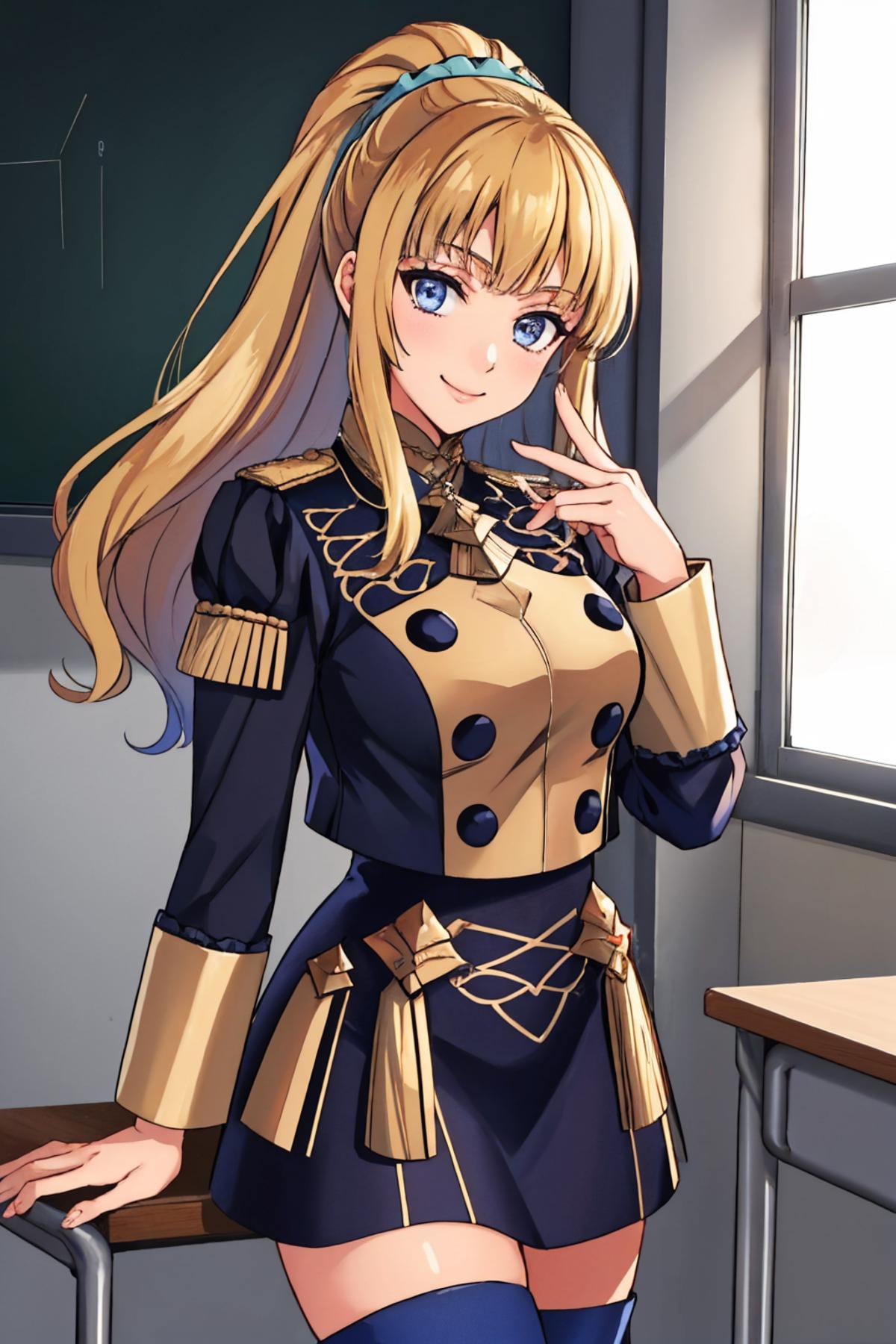 Garreg Mach Monastery Uniform (Fire Emblem: Three Houses) LoRA | 2 Variants image by justTNP