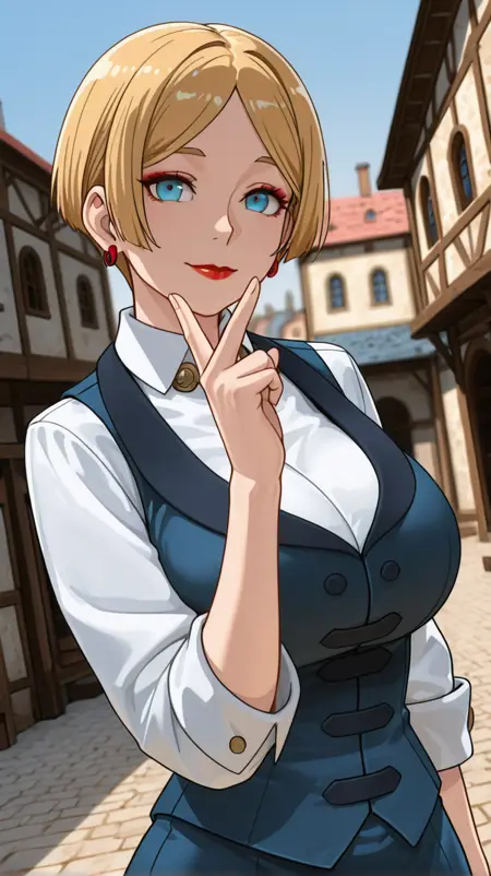 Tsukimichi_Merchant_Guild_Receptionist