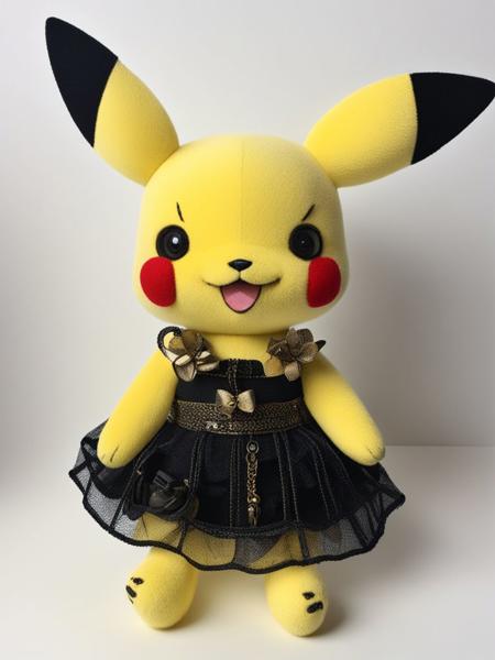 Pikachu DollZ style <lora:DollZ_style:0.8>