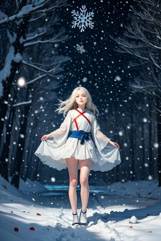 Snowflakes and snow | Concept magic image by SoraSleep