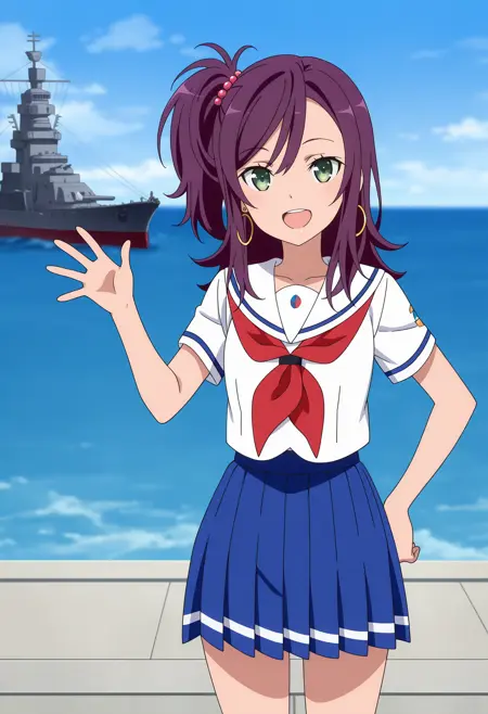 Katsuta Satoko | Illustrious | High School Fleet